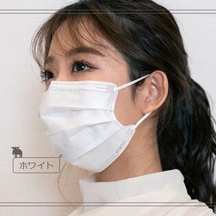 【ホワイト・90枚組】moz ピュアマスク