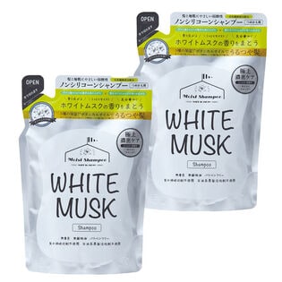 【400ml×2個組】ホワイトムスク　シャンプー詰替タイプ