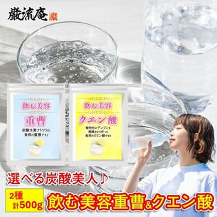 【2種/計500g】食用 重曹&クエン酸セット