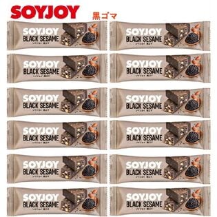 【12本セット】SOYJOY ソイジョイ 黒ゴマ 12本