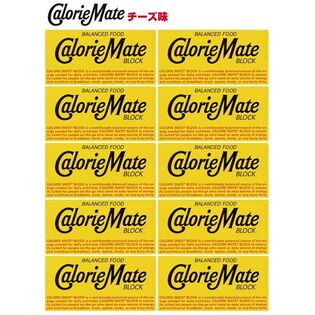 【10個】カロリーメイト ブロックタイプ 2本入り チーズ味 10個