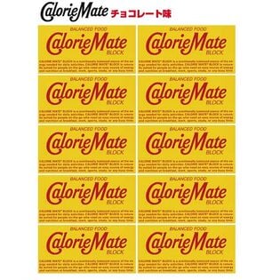 【10個】カロリーメイト ブロックタイプ 2本入り チョコレート味 10個