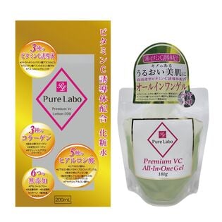 【各1本】大容量VC化粧水＋プレミアムVCオールインワンゲル