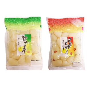 【2種/計12袋】甘らっきょう  ピリ辛らっきょうセット