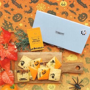 【8枚】パティシエ手作り白金ハロウィンサブレ（プレーン＆ショコラ）