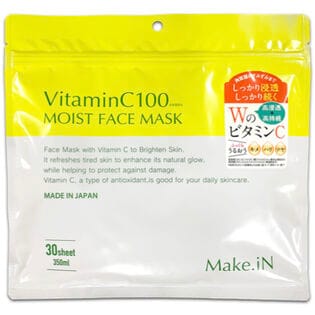 【30枚入】Make.iN VitaminC100 モイスト フェイスマスク