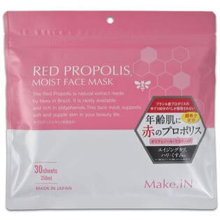 【30枚入】Make.iN レッドプロポリス フェイスマスク