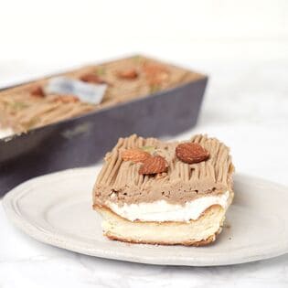 【1本】和栗とナッツのチーズケーキモンブラン