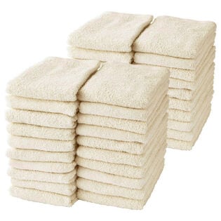 フェイスタオル【アイボリー  40枚セット】