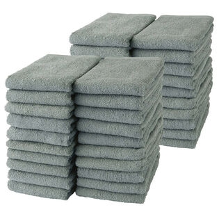 フェイスタオル【グレー  40枚セット】