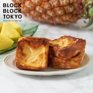【3種計8個】BLOCK BLOCK TOKYO夏のバスクチーズケーキ〜南国フルーツ〜