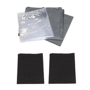 圧縮収納ボックス2個＋竹炭シートセット