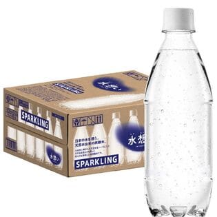 【500ml×42本】水想いスパークリング 強炭酸水 500ml ラベルレス 無糖
