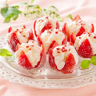 【10個】博多あまおう　花いちごのアイス