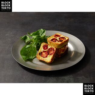 【8個】BLOCK BLOCK TOKYO バスクチーズケーキサレ（バジル＆トマト）