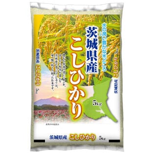 【5kg】新米 [精米] 令和7年産 茨城県産コシヒカリ 白米