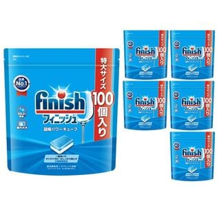 【100個入×6袋セット】食洗機用洗剤 フィニッシュ パワーキューブL