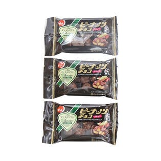 でん六 ピーナッツチョコブロック【3コ】