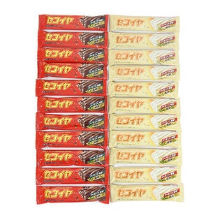 【2種計22コ】フルタ セコイヤチョコレート（ミルク・ホワイト）