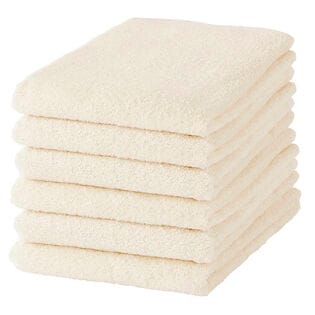 バスタオル《アイボリー 6枚セット》
