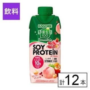 カゴメ 野菜生活100 Smoothie SOY PROTEIN ざくろMix 330ml×12本