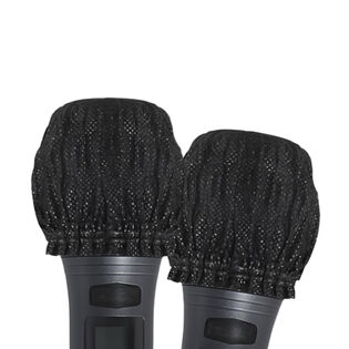 マイクカバー 使い捨て 100枚 セット  ブラック