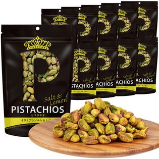 【80g×10袋】クイーンピスタチオ イタリアンソルト＆レモン