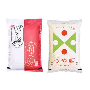【2種計10kg】新米 令和7年産「新之助」&「つや姫」ナイスカップルセット