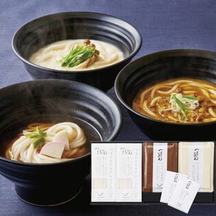 つるとんたん かけ・カレー・クリームのおうどん（6人前）