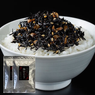 【120g×2パック】梅の香ひじき（無着色国産梅使用）