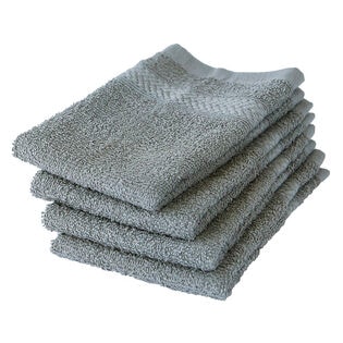 ハンドタオル【グレー　4枚セット】