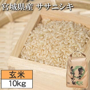 【10kg】令和7年度 宮城県産ササニシキ（玄米）