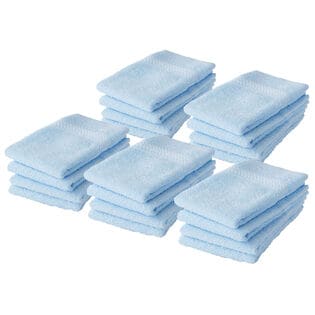 ハンドタオル【ライトブルー　20枚セット】