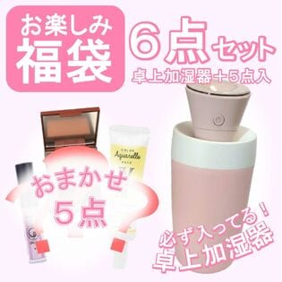 お楽しみ福袋6点セット（加湿器1個＋他5点）