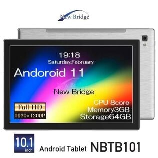 10.1インチ タブレット 本体 Android11 フルハイビジョン NBTB101