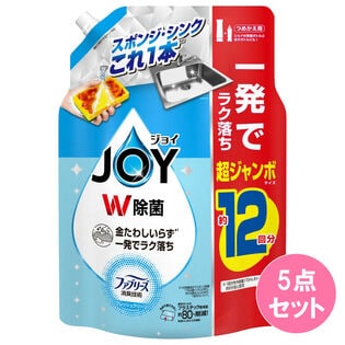 除菌ジョイコンパクト W消臭 フレッシュクリーン 詰替え超ジャンボサイズ 1550ML×5点セット