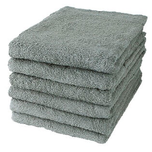 【日替わり数量限定】バスタオル《グレー 6枚セット》【先行チケット利用NG】