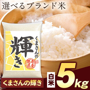 【計5kg(5kg×1袋)】令和7年産 熊本県産選べる三大銘柄米 白米【くまさんの輝き】