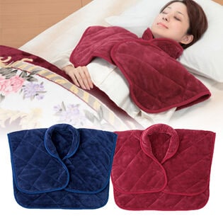 【日替わり数量限定】【2色組/ブルー＆エンジ各1枚】マイクロファイバー肩当て【先行チケット利用NG】