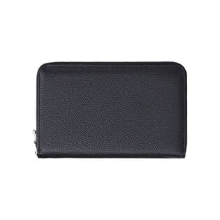 【ブラック】スキミング防止 通帳＆マルチカードケース