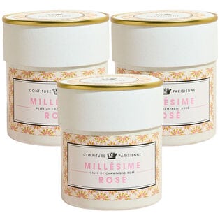 【賞味期限要確認】【3個】コンフィチュール パリジェンヌ ジュレ ミレジム ロゼ