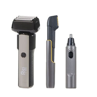 【3点セット】ファミラ ターボ付き5枚刃シェーバーDX クイックチタントリマーDX ノーズトリマー