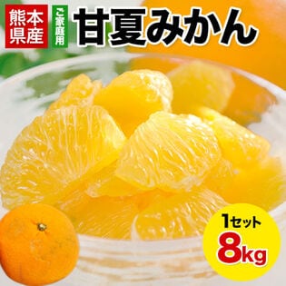 【8kg】甘夏※ご家庭用（傷あり サイズ不選別）