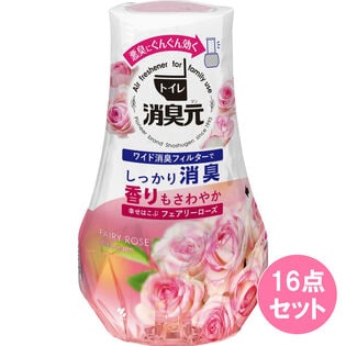 トイレの消臭元 幸せはこぶフェアリーローズ 400ML×16点セット
