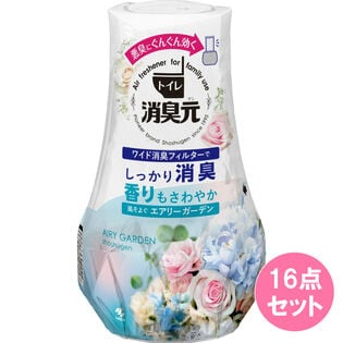 トイレの消臭元 風そよぐエアリーガーデン 400ML×16点セット