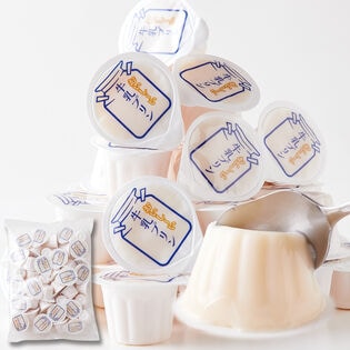 【21g×40個】ぷるんと濃厚☆ひとくち牛乳プリン【お徳用】