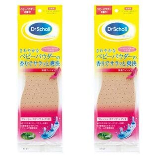 【2個セット】Dr. Scholl ドクターショール 女性用 インソール 消臭