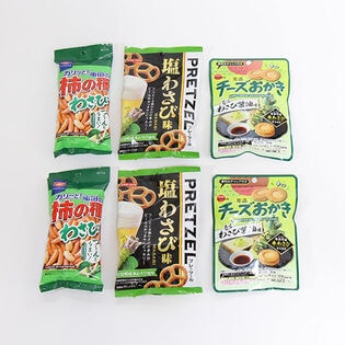ツーンとくる！わさび系おつまみセット【6コ】