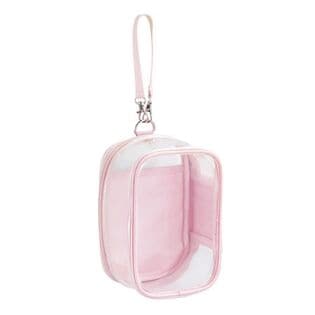 【薄ピンク】クリアぬいポーチ