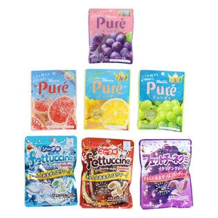 甘すっぱい系グミ 食べ比べセット【7コ】